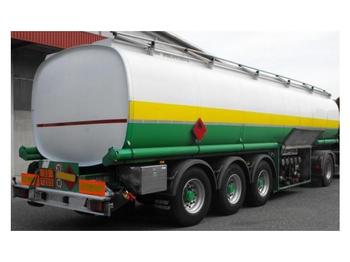  ACERBI FUEL/BENZIN LIFTAXLE+ABS+ADR5xKAMER40700L - Tanker semi-trailer