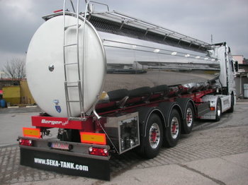 BERGER mit Santi Tank klassik Modell - Tanker semi-trailer