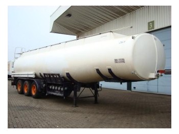 CALDAL TANKOPL 3-AS ALUMINIUM BRANDSTOF - Tanker semi-trailer