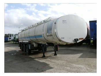CALDAL TANK 3-AS ALUM BRANDSTOF - Tanker semi-trailer
