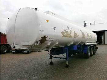 Caldal Fuel tank Alu 39m3 / 5 comp - Tanker semi-trailer