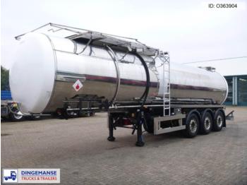 Clayton Bitumen tank inox 33 m3 / 1 comp - Tanker semi-trailer