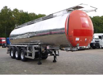 Clayton Food (milk) tank inox 32.5 m3 / 1 comp - Tanker semi-trailer