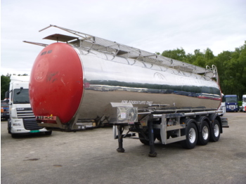 Clayton Food tank inox 32 m3 / 1 comp - Tanker semi-trailer