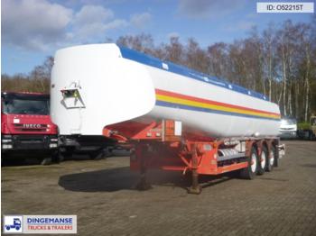 Clayton Fuel tank alu 38 m3 / 5 comp. - Tanker semi-trailer
