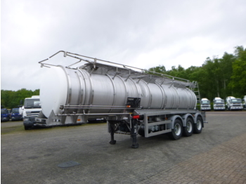 Crossland Chemical tank inox 22.5 m3 / 1 comp / ADR 08/2019 - Tanker semi-trailer