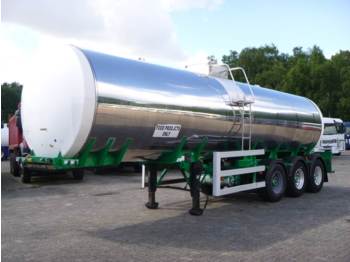 Crossland Food (milk) tank inox 30 m3 / 1 comp - Tanker semi-trailer