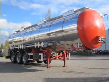 DIV. 2008, VOCOL chemicals, L4BH, 316L, 33.000 L., 3 comp. - Tanker semi-trailer
