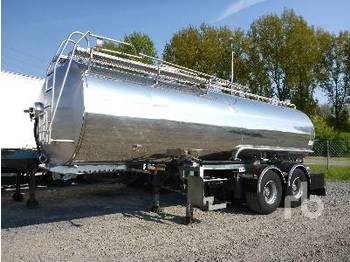 ETA 22500 LITRE T/A Stainless Steel Food Tank Trail - Tanker semi-trailer