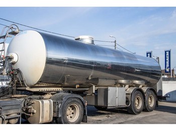 ETA CITERNE LAITIERE /Milch/Milk- INOX - 26.000 L - Tanker semi-trailer