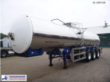 ETA Melton Food tank inox 30 m3 / 1 comp - Tanker semi-trailer