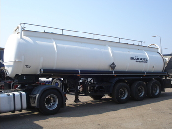  GOFA Chemietank Stahl Blattfederung - Tanker semi-trailer