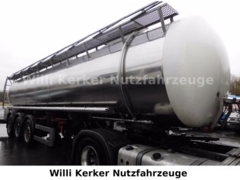 HLW Lebensmittelauflieger 1 Ka 30 m³  7493  - Tanker semi-trailer