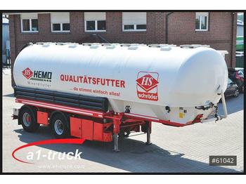 Heitling - Siloauflieger,7 Kammern,48m³, Futter,  - Tanker semi-trailer
