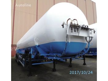 KLAESER GAS, Cryogenic, Oxygen, Argon, Nitrogen - Tanker semi-trailer