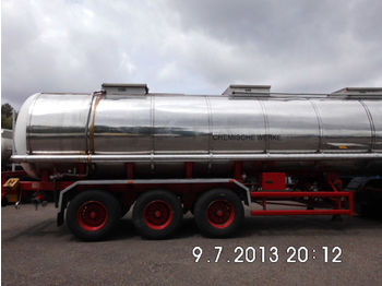 Klaeser Chemieauflieger  - Tanker semi-trailer