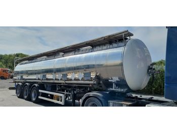 Klaeser, Chemietank 32000 L, Heizung  - Tanker semi-trailer
