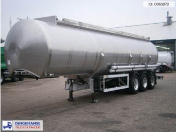 Maisonneuve Fuel inox 39.5 m3 / 7 comp. - Tanker semi-trailer