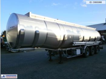 Maisonneuve Fuel inox 39.5 m3 / 7 comp - Tanker semi-trailer
