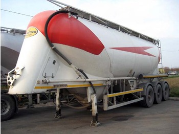 Piacenza Zement 39 m3 Top-Zustand  - Tanker semi-trailer