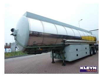Stokota FUEL/CHEM 8 COMP 33000 LTR PUMP COUNT - Tanker semi-trailer