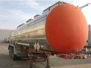  *VIBERTI* INOX CHEMIE TRANSPORT 3xKAMER 31.540L - Tanker semi-trailer