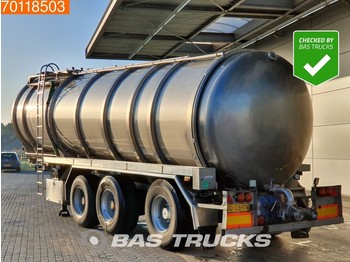 Vocol Stainless Steel 38.000 Ltr. Pump Gülle Mest Wasser - Tanker semi-trailer