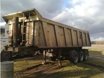 Meiller 3 Achser Stahl Kippauflieger - Tipper semi-trailer
