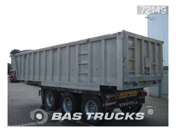TISVOL 25,5m³ AluKipper 2-Liftachsen SVAL/3E - Tipper semi-trailer