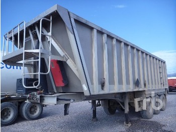 Tisvol SVAL/3E Tri/A 36 M3 Aluminum - Tipper semi-trailer
