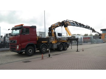 Tractor unit Volvo FH 520 8X4 WITH EFFER 1550 8S CRANE + JIB 6S: picture 1