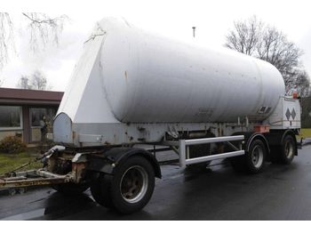 Tanker trailer for transportation of gas AUREPA GAS, Cryogenic, Oxygen, Argon, Nitrogen, AGA CRYO: picture 1