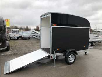 New Closed box trailer BOECKMANN KT-P 2513/135 M Auffahrrampe Kofferanhänger Motorradanhänger: picture 1