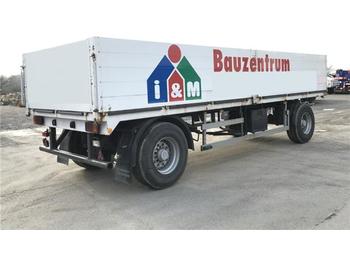Dropside/ Flatbed trailer Baustoffanhänger 18 t. Baustoffpritsche 7,5 m: picture 1