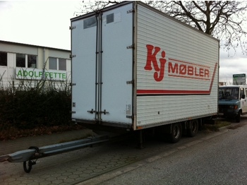 Ackermann HMF Tandem-Möbelkoffer , BPW - Closed box trailer