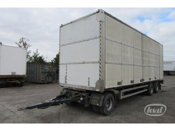  Briab B3CS-240-85 3-axlar Box Trailer (side doors) - Closed box trailer
