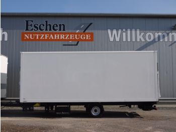 Junge 1 Achs Koffer, Durchlademöglichkeit  - Closed box trailer
