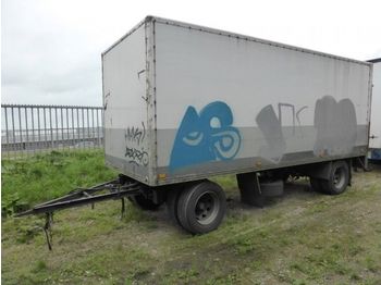 Ligthart 10-10 LVA gesloten bak +klep hardhouten  - Closed box trailer