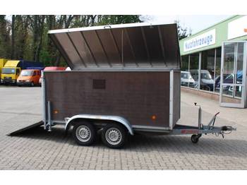 Trebbiner TP 20.30-15 Anhänger mit Abdeckplatte Tieflader - Closed box trailer