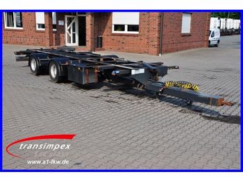 Dinkel 5 x DTAWN 18 Jumbo, Tandem BDF, Lift-Achse, Stap  - Container transporter/ Swap body trailer
