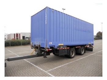 GS Meppel BDF met bak! incl. Container - Container transporter/ Swap body trailer
