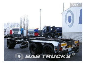 GS Meppel Steelsuspension AC-2800 N - Container transporter/ Swap body trailer