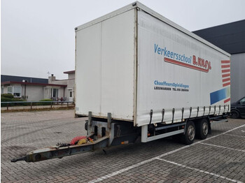 Pacton Wipkar met wisselbak huif - Container transporter/ Swap body trailer