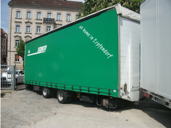 Dinkel DTAJ 18000 Tandem Schiebegardiene Portaltüren - Curtainsider trailer
