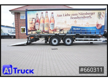 ORTEN ZWA 18, LBW 2500kg, verzinkt, Getränkeaufbau Schröder - Curtainsider trailer