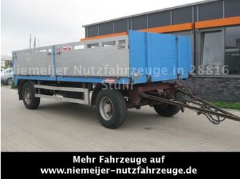 Schröder, Luftgef.  - Dropside/ Flatbed trailer