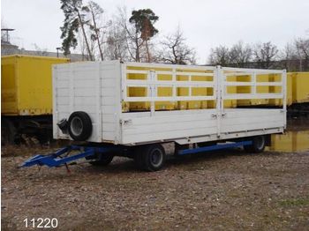 Wackenhut AT 12 - Dropside/ Flatbed trailer