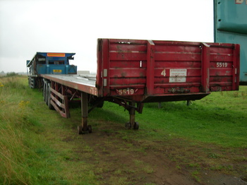 crane f  - Dropside/ Flatbed trailer