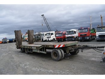 Low loader trailer for transportation of heavy machinery Goldhofer TÜ 3-18/80 / hydr. Rampen / TüV 06-20: picture 1