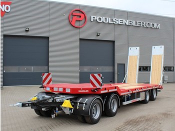 New Low loader trailer Hangler 4-axle machinery trailer 2.800mm ramps: picture 1